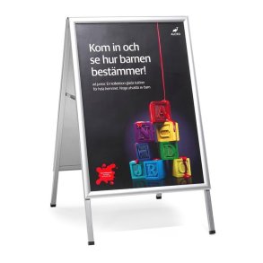 Gadeskilt - 700x1000 mm - aluminium - alu lakeret