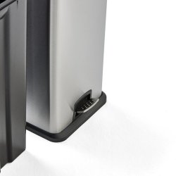 Pedalspand - 1x30 liter - udtagelig inder beholder - Hygiejnisk - Rustfri stl