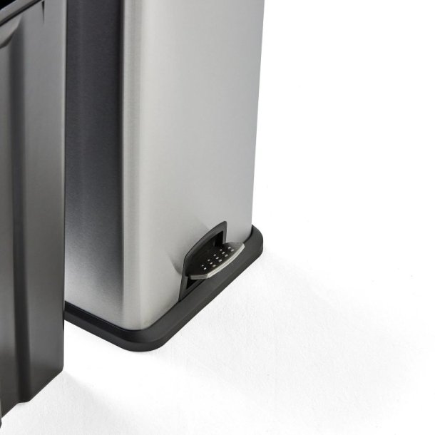 Pedalspand - 1x30 liter - udtagelig inder beholder - Hygiejnisk - Rustfri stl