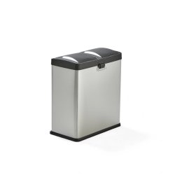 Pedalspand - 2x30 liter - udtagelig inder beholder - Hygiejnisk - Rustfri stl