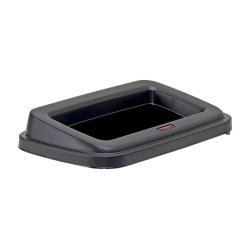 Lg - til 55 liters affaldsbeholder - vghngt - stor bning - sort - Inkl. Vgophng