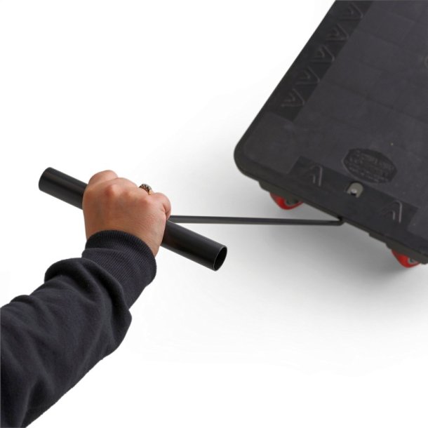 Trkstang til Koblingsbar Mbelhund - Stl - 960 mm - sort