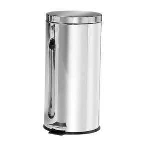 Pedalspand - 30 liter - udtagelig inder beholder - Rustfri stl