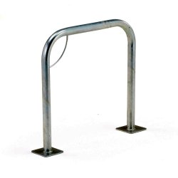 Cykelstativ til 2 cykler - 50mm Varmgalvaniseret stl forankres