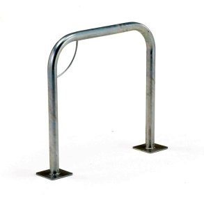 Cykelstativ til 2 cykler - 50mm Varmgalvaniseret stl forankres