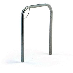 Cykelstativ til 2 cykler - 50mm Varmgalvaniseret stl nedstbes