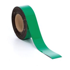 Magnetbnd - 50mm - med vinylbekldt overflade - skrivbar - grn