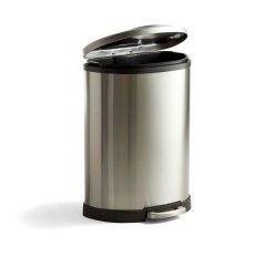 Pedalspand - 50 liter - udtagelig inder beholder - SoftClose - Rustfri stl