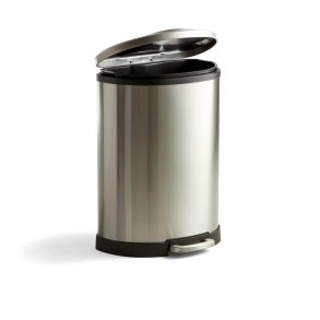 Pedalspand - 50 liter - udtagelig inder beholder - SoftClose - Rustfri stl