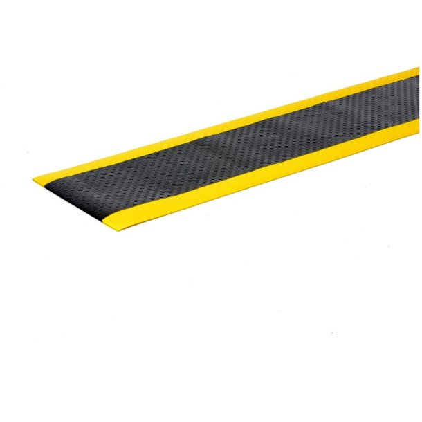 AP Arbejdsmtte - Metermlx60 cm - skr sider - tykkelse 12,7 mm - sort/gul kant