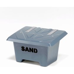 Sandboks/Saltboks - 65 Liter Gr sandbeholder med lg