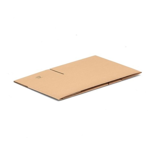 Papkasse 35x25x25cm - 25 stk. af B�lgepap med hurtig bund