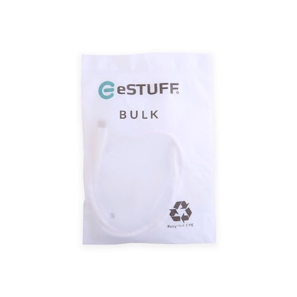 eSTUFF - ES604070-BULK - USB 2.0 - USB C - Male - Straight - Nickel - Recycled Thermoplastic Elastomer (rTPE)