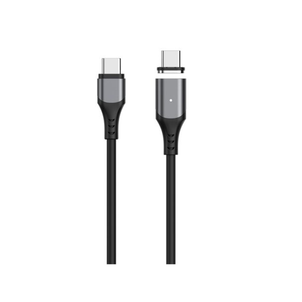 eSTUFF - ES604265 - USB 2.0 - USB C - Male - Straight - Nickel - Recycled Thermoplastic Elastomer (rTPE)