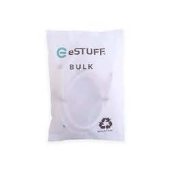 eSTUFF - ES604270-BULK - USB 2.0 - USB C - Male - Straight - Nickel - Recycled Thermoplastic Elastomer (rTPE)