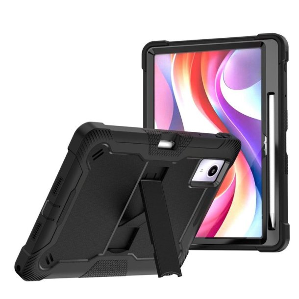 eSTUFF - Lenovo Tab K12 TAMPA Defender without built-in screen protector. Black - 1 - Polycarbonate (PC) - Black - Lenov