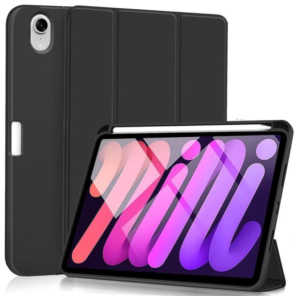eSTUFF - ES68201101-BULK - 2 - Folio - PU leather - Black - Apple - Magnetic closure