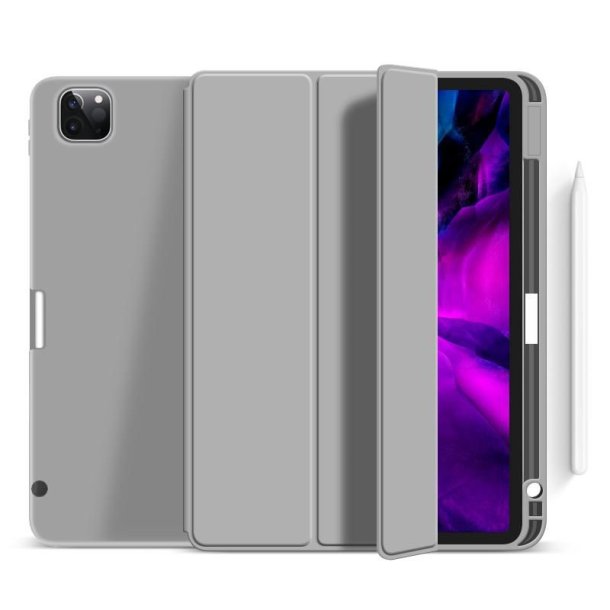 eSTUFF - ES68201306-BULK - 2 - Folio - PU leather - Grey - Apple - Magnetic closure