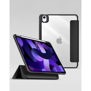 eSTUFF - ES68202151-BULK - 2 - Folio - PU leather - Black - Apple - Magnetic closure
