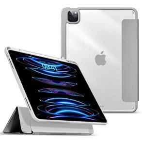 eSTUFF - ES68202307-BULK - 2 - Folio - PU leather - Grey - Apple - Magnetic closure