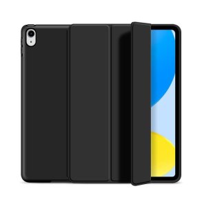 eSTUFF - ES68203001-BULK - 2 - Folio - PU leather - Black - Apple - Magnetic closure