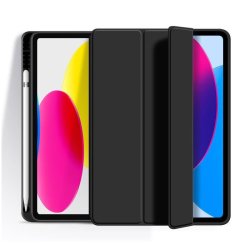 eSTUFF - ES68204001-BULK - 2 - Folio - PU leather - Black - Apple - Magnetic closure