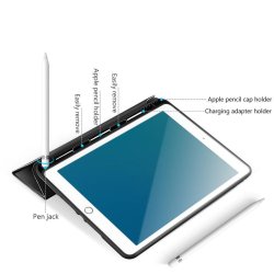 eSTUFF - ES682081-BULK - 2 - Folio - PU leather - Black - Apple - Magnetic closure
