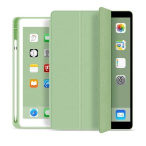 eSTUFF - ES682089-BULK - 2 - Folio - PU leather - Green - Apple - Magnetic closure