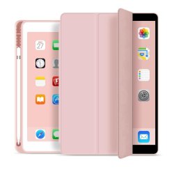 eSTUFF - SEATTLE Pencil Case for iPad 9.7 2018/2017 - Pink PU leather - 2 - Folio - PU leather - Pink - Apple - Magnetic
