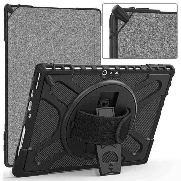 eSTUFF - ES68290011-BULK - Galaxy Tab A7 Lite - 2 - 22.1 cm (8.7") - Cover - Polycarbonate (PC) - Black