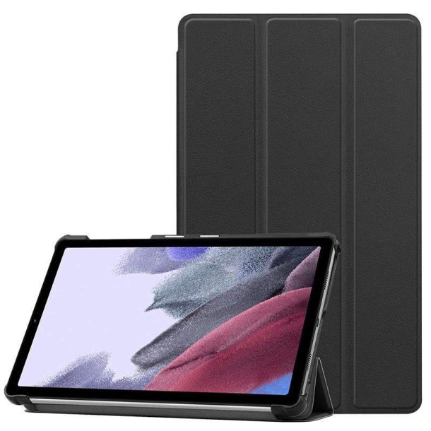 eSTUFF - HOUSTON Folio Case for Samsung Galaxy Tab A7 Lite - Black - 2 - Folio - PU leather - Black - Samsung - Magnetic