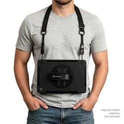 eSTUFF - Shoulder Strap for OHIO and DALLAS Defender Case - Black - 460 g - 1 pc(s) - 480 g - Polybag - Shoulder strap