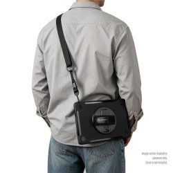 eSTUFF - Shoulder Strap for OHIO and DALLAS Defender Case - Black - 460 g - 1 pc(s) - 480 g - Polybag - Shoulder strap