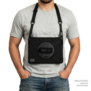 eSTUFF - Shoulder Strap for AUSTIN and CHICAGO Defender Case - Black - 460 g - 1 pc(s) - 480 g - Polybag - Shoulder stra