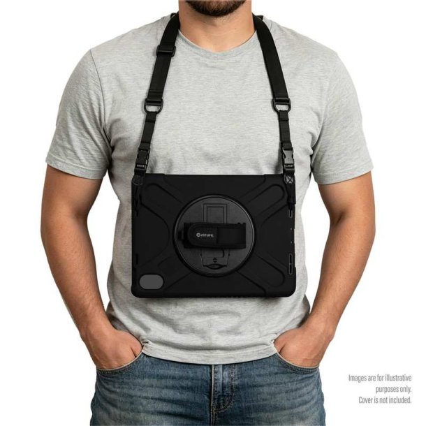 eSTUFF - Shoulder Strap for AUSTIN and CHICAGO Defender Case - Black - 460 g - 1 pc(s) - 480 g - Polybag - Shoulder stra