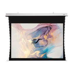 Elitescreens elektrisk projektorlrred (loftindbygning) - Evanesce B Tab - 100" - 16:9 - CineWhite
