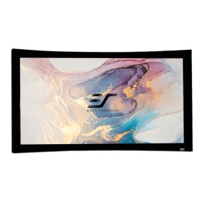 Elitescreens projektorlrred i ramme - Lunette Curve235-138W - 138