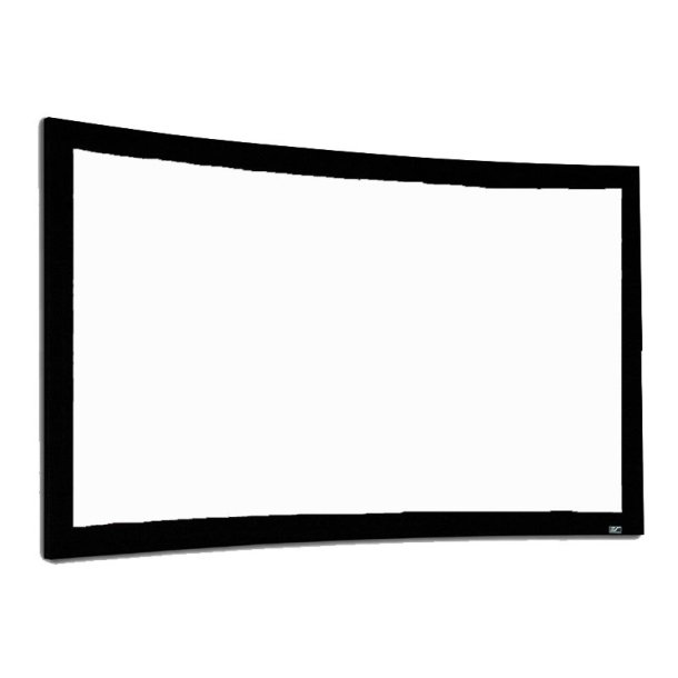 Elitescreens projektorlrred i ramme - Lunette CURVE135WH1 - 135" - 16:9 - CineWhite