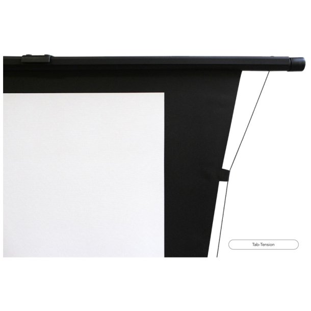 Elitescreens projektorlrred - EZ Cinema FT92XWH - Pull-up - 92" - 16:9 - MaxWhite2 Tab-Tension