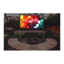 Elitescreens projektorl�rred p� stativ - Yard Master 2 - 150" - 16:9 - Wraith Veil (Dual-projektion)