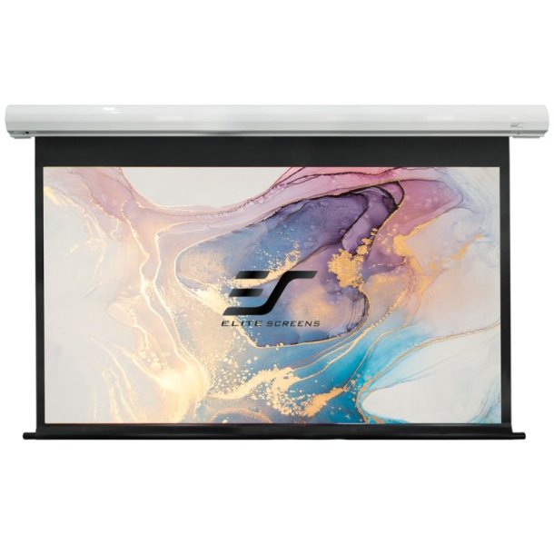 Elitescreens elektrisk projektorlrred - Saker Premium - 135" - 16:9 - MaxWhite FG