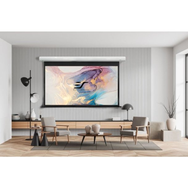 Elitescreens elektrisk projektorlrred - Saker Premium - 180" - 16:10 - MaxWhite FG