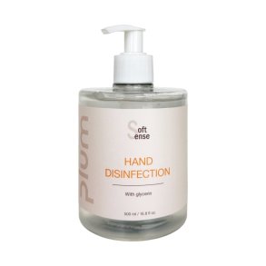PLUM Soft Sense H�nddesinfektion 85% Gel 500 ml pumpeflaske