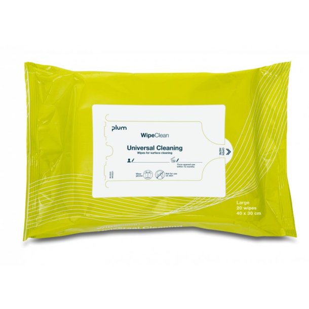 PLUM Wipeclean Universal Cleaning - large 20 stk.