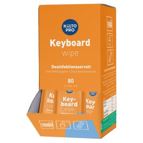 Kiilto Pro Tastatur wipes 80 stk