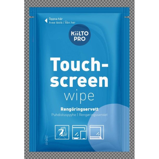 Kiilto Pro Touchscreen wipes 95 stk
